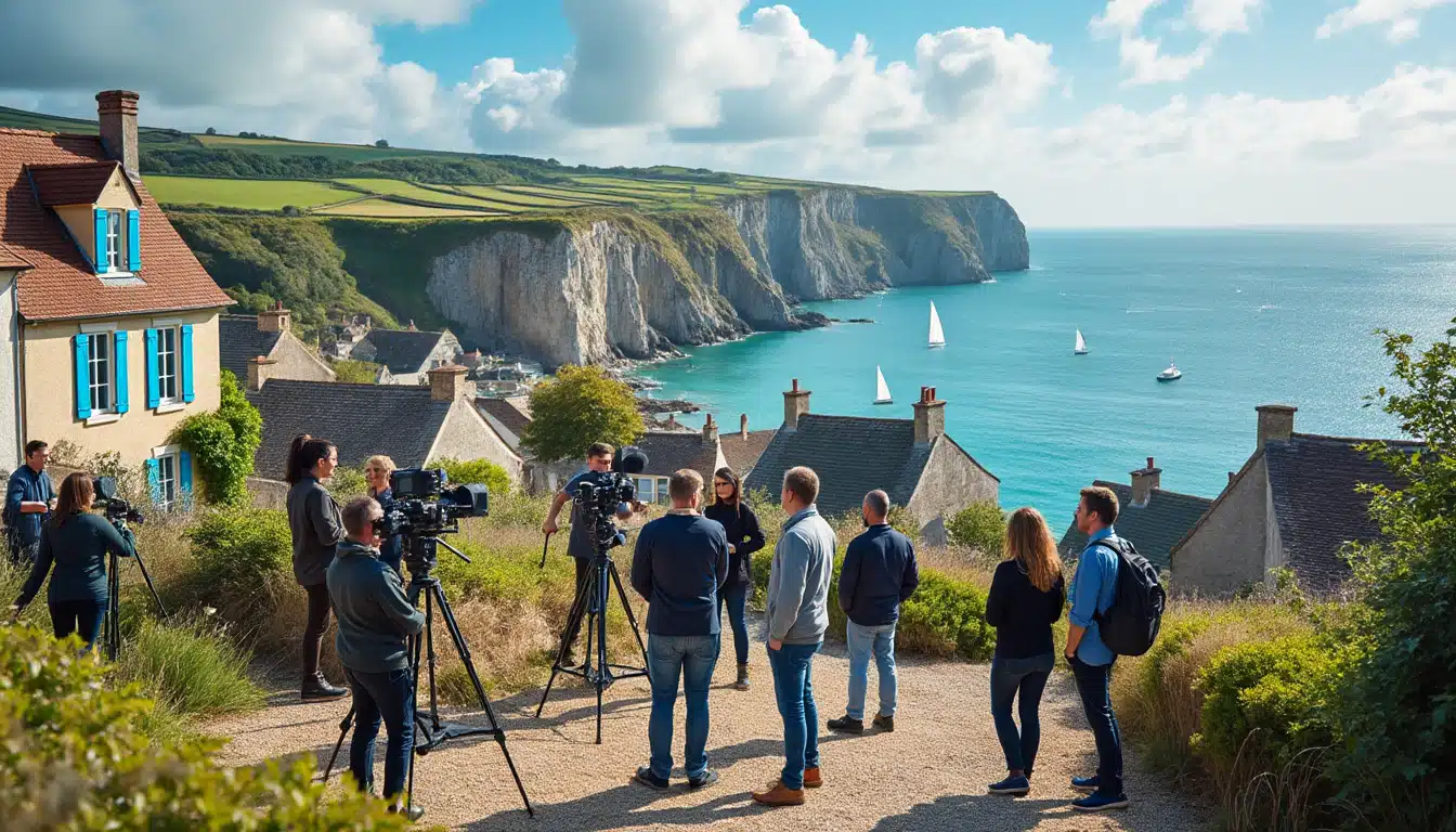 découvrez les coulisses de l'émission 'ma petite escapade' en pleine réalisation dans le magnifique nord cotentin. une aventure captivante à travers des paysages époustouflants et des rencontres authentiques qui vous feront rêver d'évasion.