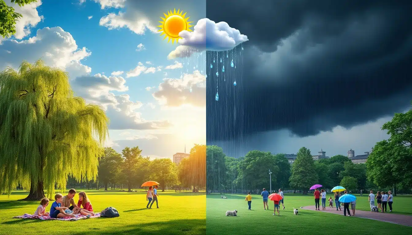découvrez les prévisions météorologiques précises pour le week-end. planifiez vos activités en fonction du temps qu'il fera, que ce soit du soleil, de la pluie ou des températures douces. restez informé et profitez pleinement de votre week-end !