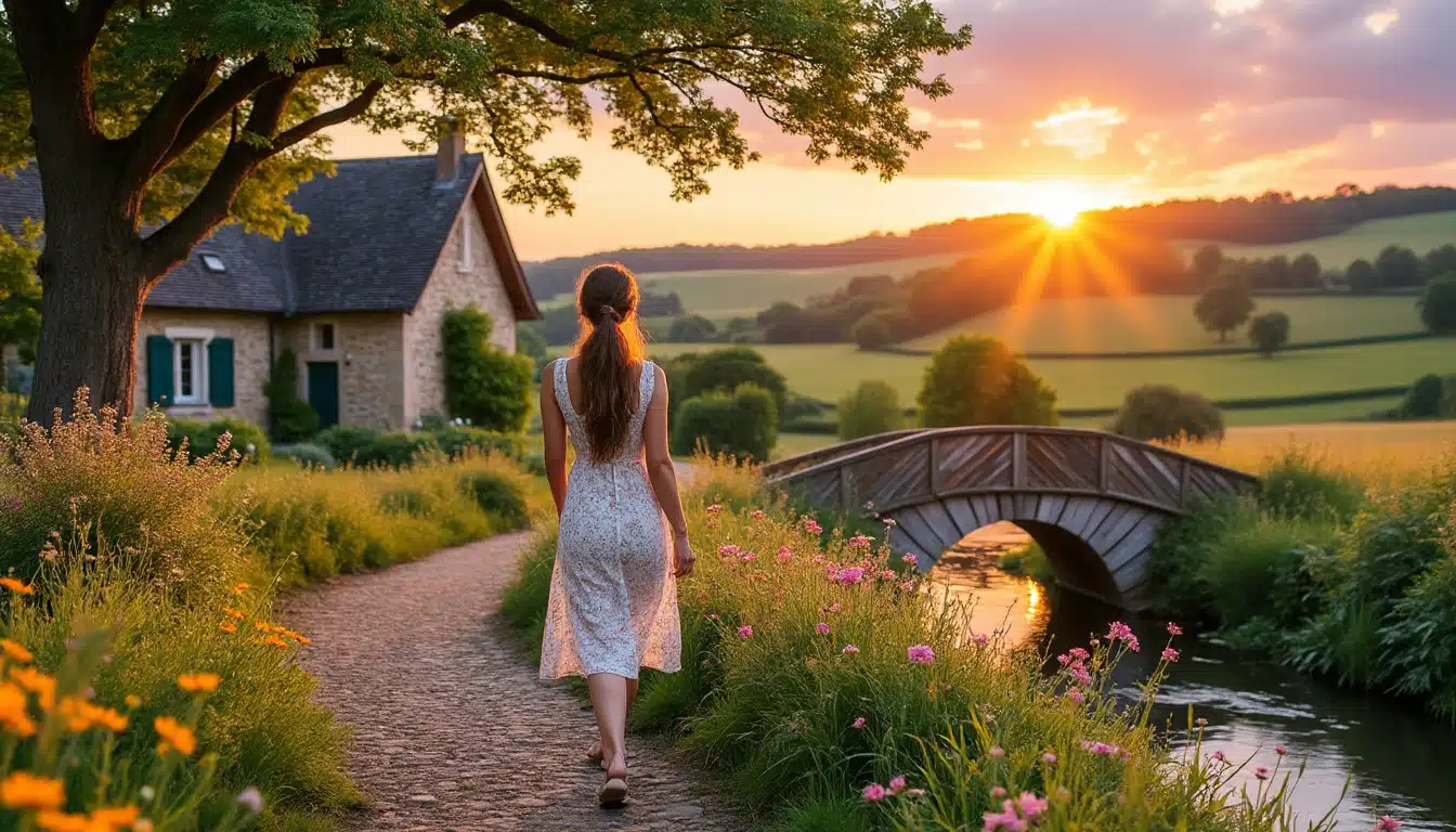 rejoignez michèle dans une escapade pittoresque à bois-guilbert, où la nature et l'histoire se mêlent pour offrir une expérience inoubliable. découvrez les secrets de ce charmant village normand, ses paysages enchanteurs et ses trésors cachés au gré de ses promenades.